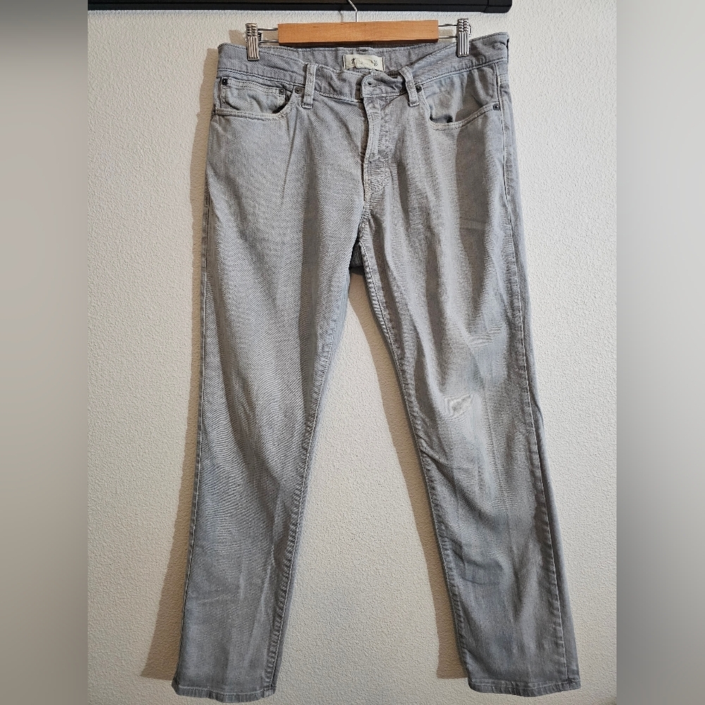Madewell Men's Light Gray Slim Jeans